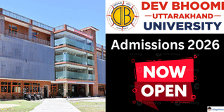 DBUU Opens Admissions 2026 for UG and PG Programmes; Applications Start from December 1